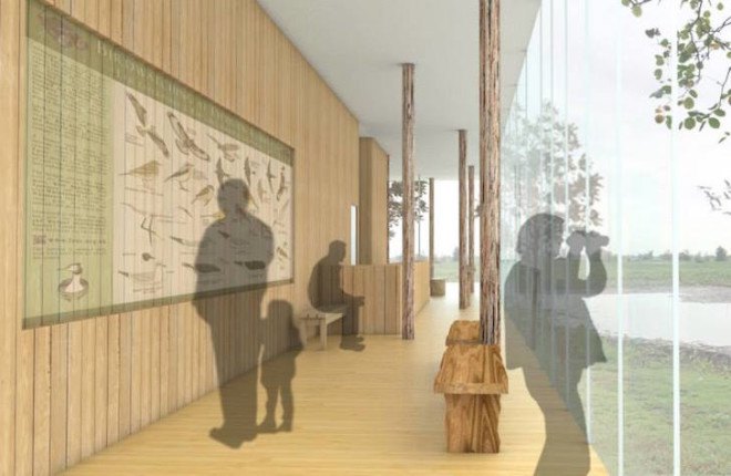 ecotourism, Cambodia, Cambodian Civil War, Khmer Rouge, Ang Trapeang Thmor, wildlife reserve, northeast Cambodia, interpretation center, information center, Atelier COLE, forest lake, wildlife, rare birds, ecological hotspot, Wildlife Conservation Society