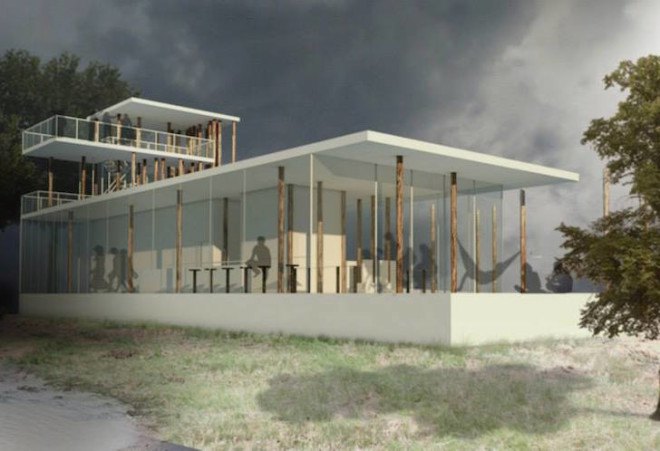 ecotourism, Cambodia, Cambodian Civil War, Khmer Rouge, Ang Trapeang Thmor, wildlife reserve, northeast Cambodia, interpretation center, information center, Atelier COLE, forest lake, wildlife, rare birds, ecological hotspot, Wildlife Conservation Society
