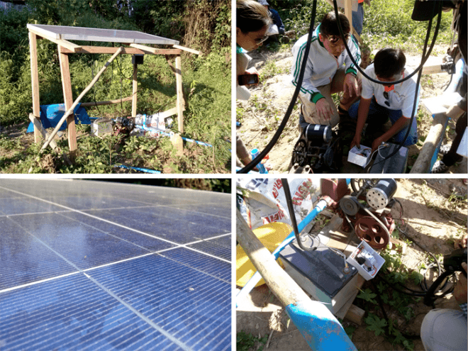 Thailand, Pa Deng, Pa Deng model, solar power, solar panels, biogas, biogas cooking, natural gas, methane, methane biogas, Thailand, Thai, Thai village, villagers, rural village, remote village, remote Thai village, solar panels, solar power, solar powered water pump
