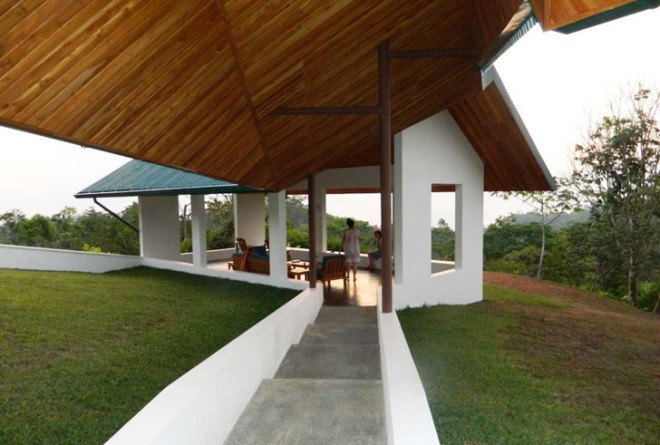 Costa Rica, OBRA Architects, Villa OSA, forest house, family home, walled gardens, symmetry, green architecture