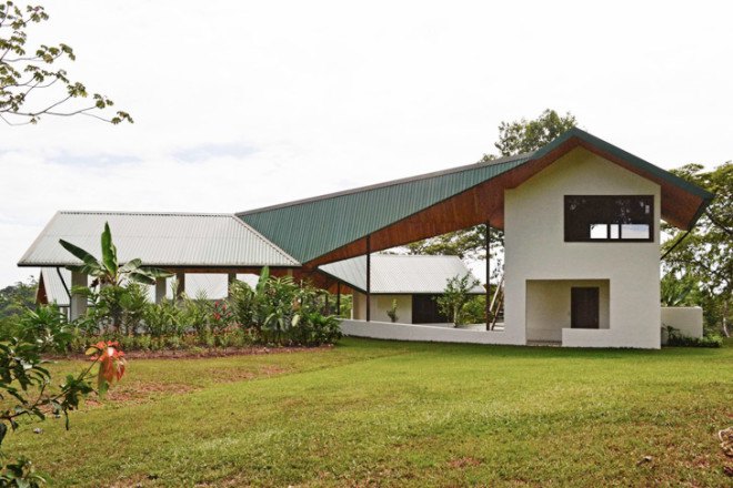 Costa Rica, OBRA Architects, Villa OSA, forest house, family home, walled gardens, symmetry, green architecture