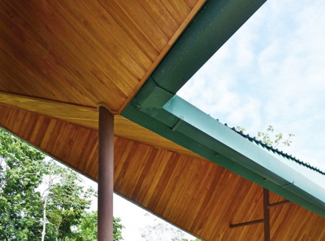 Costa Rica, OBRA Architects, Villa OSA, forest house, family home, walled gardens, symmetry, green architecture