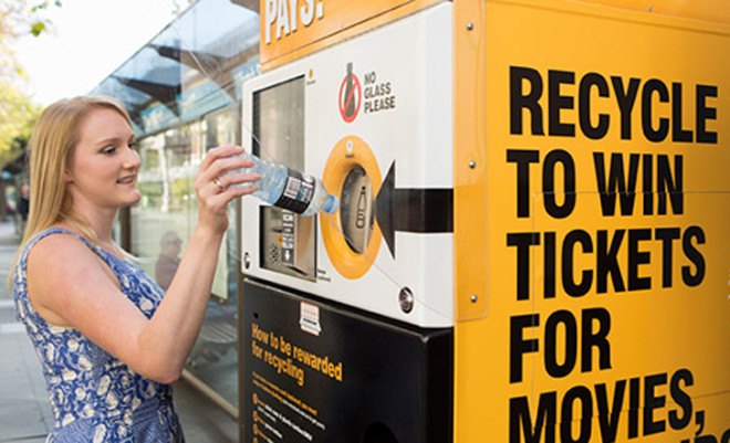 Cash for Containers, recycling kiosks, Australia, Australia recycles, rubbish, cans, bottles, drink containers, beverage containers, cash for recyclables, recycling, bottle recycling,