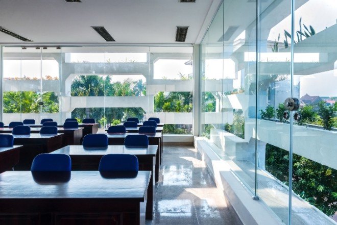 H&P Architects, SRDP-IWMC Office, Ha Tinh Province, Vietnam, sustainable architecture, sustainable design, climate change, resilient design, vietnamese architecture, Vertical Field, vertical walls, urban design
