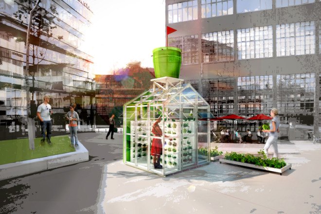 harvesting system, Antonio Scarponi, reader submitted content, urban farming, greenhouse, urban gardening, conceptual devices