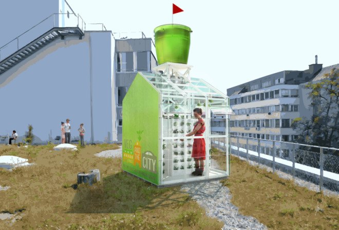 harvesting system, Antonio Scarponi, reader submitted content, urban farming, greenhouse, urban gardening, conceptual devices