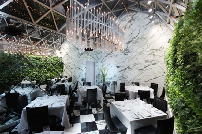 green design, eco design, sustainable design , Hunt & Fish Club NYC, living wall, Iyor Studio, Eyten Sugarman, Roy Nachum, Times Square