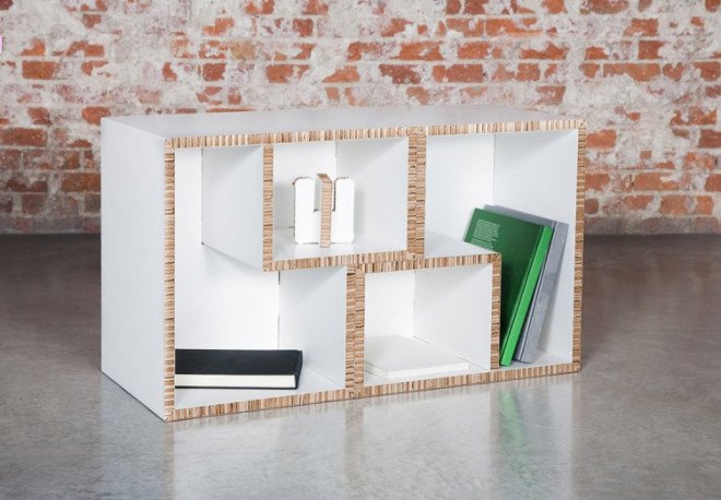 cardboard furniture, Cardboard furniture spain, sustainable furniture, recyclable furniture, furniture, cardboard headboard, cardboard stool, cardboard cradenza, cardboard bookcase, flat pack furniture, sustainable home