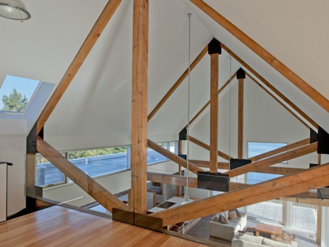 MacKay-Lyons Sweetapple Architects, Martin-Lancaster House, cedar-clad home, cedar home, passive solar, passive solar architecture, passive architecture,