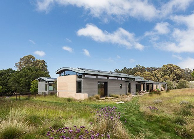 Meadow Farm, William McDonough + Partners, LEED platinum, LEED-certified building, green architecture, organic farming, sustainable farming, pavilions, northern California, farms, modern farm