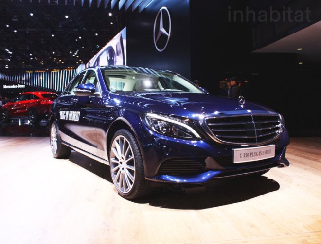 Mercedes-Benz, Mercedes-Benz C-Class, Mercedes-Benz C 350 Plug-in Hybrid, plug-in hybrid, phev, green car, detroit auto show, 2015 Detroit Auto Show, green transportation, electric motor