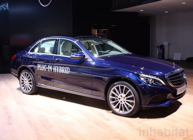 Mercedes-Benz, Mercedes-Benz C-Class, Mercedes-Benz C 350 Plug-in Hybrid, plug-in hybrid, phev, green car, detroit auto show, 2015 Detroit Auto Show, green transportation, electric motor