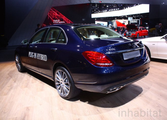 Mercedes-Benz, Mercedes-Benz C-Class, Mercedes-Benz C 350 Plug-in Hybrid, plug-in hybrid, phev, green car, detroit auto show, 2015 Detroit Auto Show, green transportation, electric motor