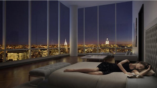 real estate, condo, apartment, residence, residential, One57, Manhattan, Central Park, millions, billionaire, rich people, luxury apartment, luxury condo, most expensive, tallest building, tallest residential building, 1,000 feet tall, sale, sold, bought, buyer