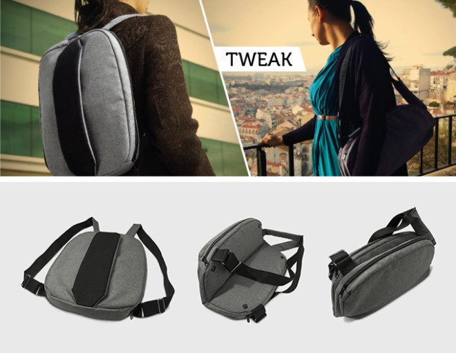 BirdWalk backpacks, Tweak backpack, Gowing packet, transforming backpacks, folding backpacks, eco backpack, green backpack