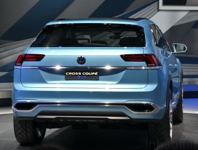 volkswagen Cross Coupe GTE, Cross Coupe GTE, volkswagen, vw, hybrid, hybrid car, hybrid-electric car, vw hybrid, volkswagen hybrid, green transportation, green design, sustainable design, detroit auto show, naias, naias 2015, 2015 detroit auto show, green automotive, plug-in hybrid, hybrid SUV