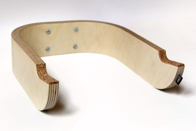 Happy Bicycle Store, PAU, wooden bicycle wall rack, wood wall rack, wood rack, wall rack, bicycle wall rack, reader submitted content, plywood, birch plywood, wooden bicycle accessories,