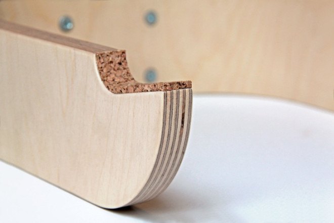 Happy Bicycle Store, PAU, wooden bicycle wall rack, wood wall rack, wood rack, wall rack, bicycle wall rack, reader submitted content, plywood, birch plywood, wooden bicycle accessories,