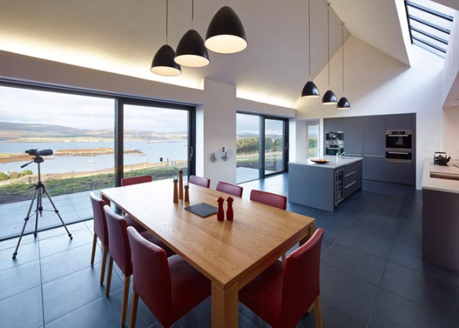 Black Colbost House, Black houses, Isle of Skye, Dualchas Architects, Dualchas Architects Colbost, Dualchas Architects black house, Dualchas Architects Isle of Skye, Isle of Skye architecture, black home, minimalist design, clean design, clean architecture, black architecture