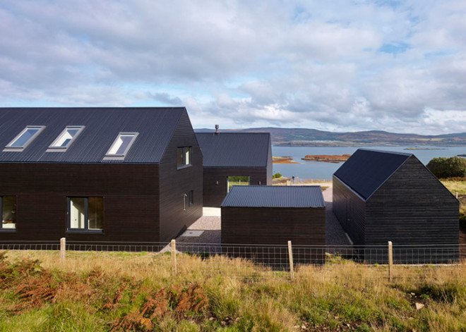 Black Colbost House, Black houses, Isle of Skye, Dualchas Architects, Dualchas Architects Colbost, Dualchas Architects black house, Dualchas Architects Isle of Skye, Isle of Skye architecture, black home, minimalist design, clean design, clean architecture, black architecture
