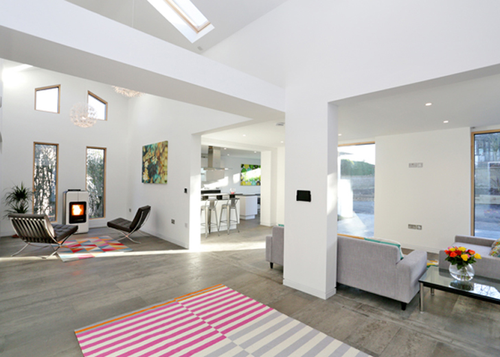 Schoolmasters, Build Different, Schoolmasters house living room, prefabricated living room
