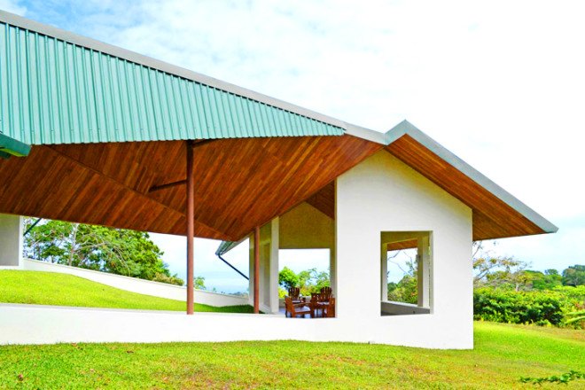 Costa Rica, OBRA Architects, Villa OSA, forest house, family home, walled gardens, symmetry, green architecture