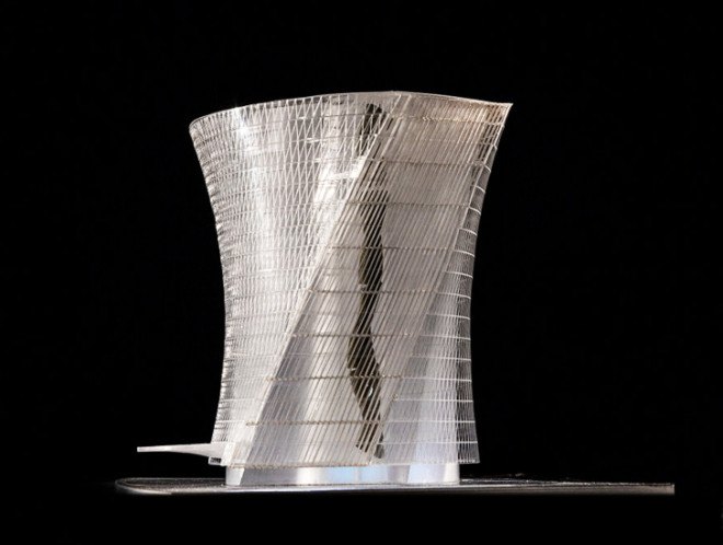 Coop Himmelb(l)au, Coop Himmelblau, Flying Garden Tower, flying garden tower 3D rendering