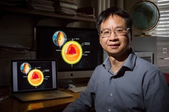 University of Illinois, Nanjing University, Earth's core, journey to the centre of the Earth, molten iron core, iron core, Earth's core, earth research, geology, inner inner core