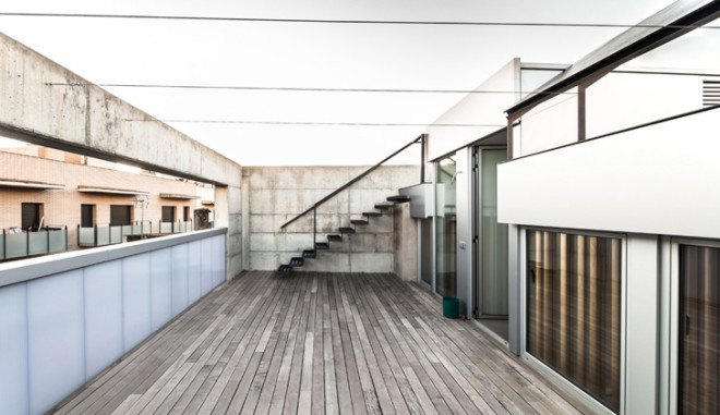 House Carrer Migdia, Sau Taller d’Arquitectura, Barcelona, concrete, daylit home, Barcelona house, residential architecture, timber, glass, natural ventilation, passive house