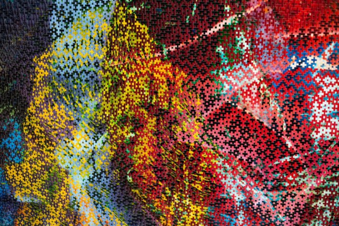 green design, eco design, sustainable design, Lala Abaddon, Castor Gallery, paper art, hand woven paper, lower east side galleries