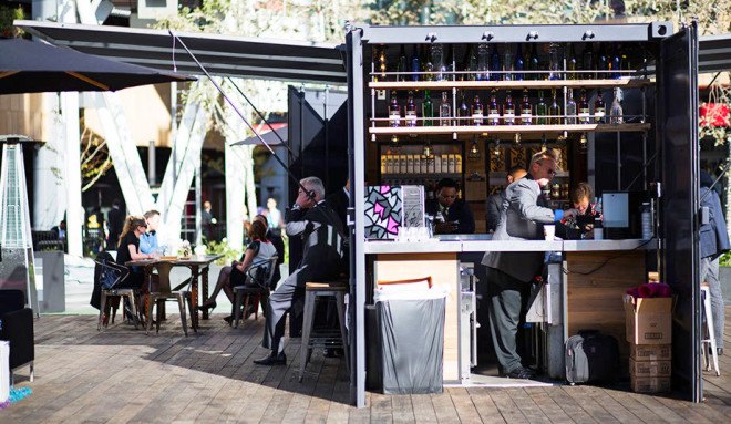 Moxy Hotels, SG Blocks, shipping container, container, room prototype, design prototype, green design, Moxy Hotels