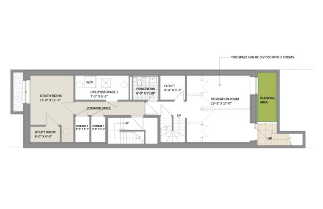 brooklyn Passive House, eco design, green architecture, green building, green design, green home, net zero condo, net zero home, passive house, passive row house, Paul Castrucci Architect, r-951, r-951 residence, r951 residence, row house, solar house, sustainable architecture, sustainable building, sustainable design