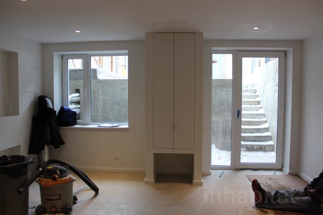 brooklyn Passive House, eco design, green architecture, green building, green design, green home, net zero condo, net zero home, passive house, passive row house, Paul Castrucci Architect, r-951, r-951 residence, r951 residence, row house, solar house, sustainable architecture, sustainable building, sustainable design