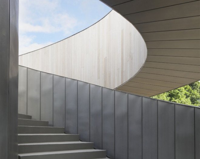 Hiroshima wedding chapel, wedding chapel design, modern wedding chapels, Hiroshima modern architecture, Ribbon Chapel Japan, Ribbon Church, Ribbon chapel, Hiroshima, Hiroshi Nakamura, Nacasa and Partners