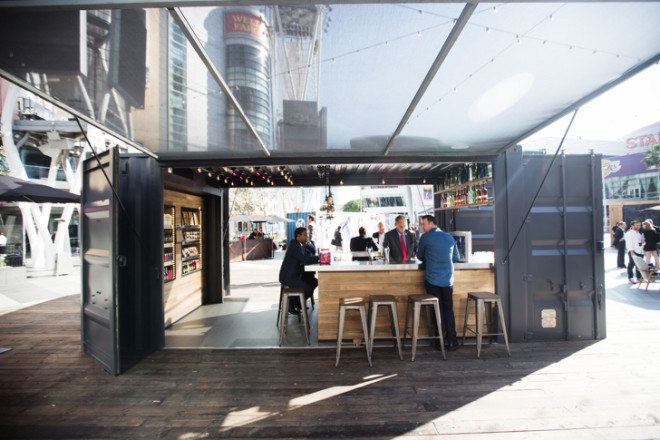 Moxy Hotels, SG Blocks, shipping container, container, room prototype, design prototype, green design, Moxy Hotels