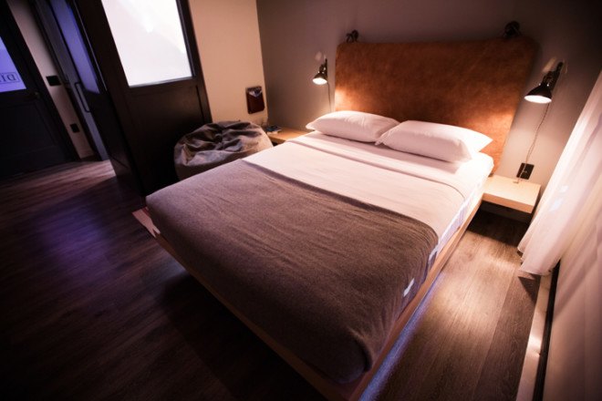 Moxy Hotels, SG Blocks, shipping container, container, room prototype, design prototype, green design, Moxy Hotels