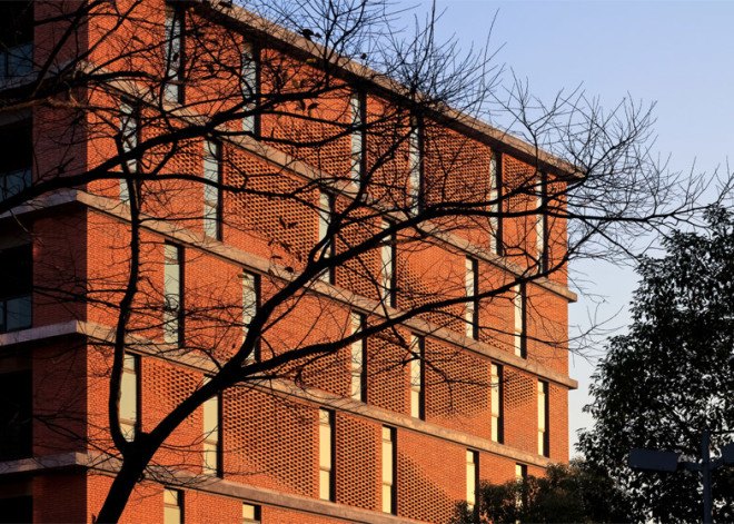archi-union architects, archi-unions, sonjiang art campus, songjiang, china, chinese, architecture, architects, twisted roof, twisted, art, artist, studio