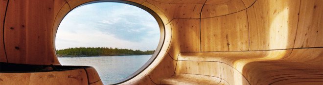 sauna, sauna design, green design, sustainable design, sustainable sauna, green architecture, sustainable architecture, design, architecture, sauna architecture, Partisans, Canada, Grotto Sauna