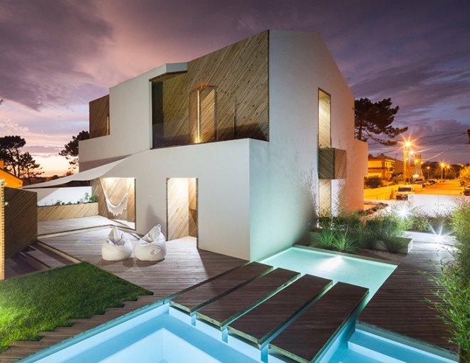 Joao Morgado, architecture, residential architecture, SilverWoodsHouse, Ernesto Pereira, SilverWoodsHouse Ernesto Pereira, beach home, seaside architecture, wood home, wood building, wood architecture, natural architecture, wood construction,