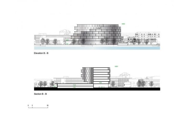 Architects of Invention, London, honeycomb, residential tower, vertical housing, glas facade, terraces, London architects, modular housing, green architecture