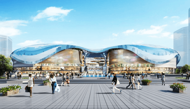 Suzhou Center, Suzhou, Suzhou China, monocoque roof, phoenix monocoque roof