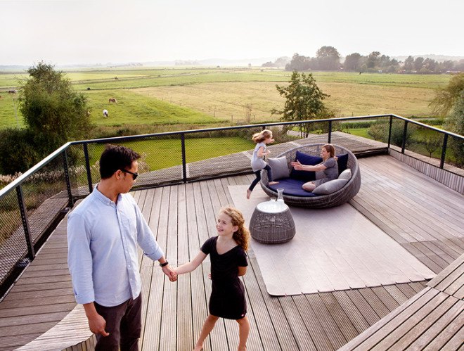 UNStudio, W.I.N.D. House, wind house, unstudio, UNStudio WIND House, W.I.N.D. House Deck, Deck, Patio