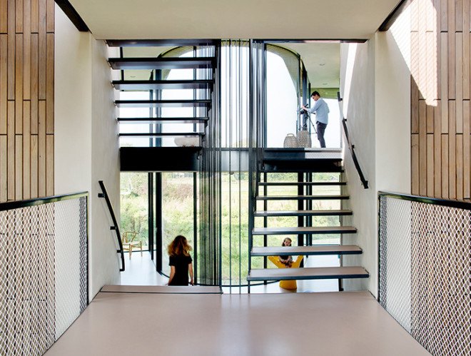 UNStudio, W.I.N.D. House, wind house, unstudio, UNStudio WIND House, W.I.N.D. House Stairway View