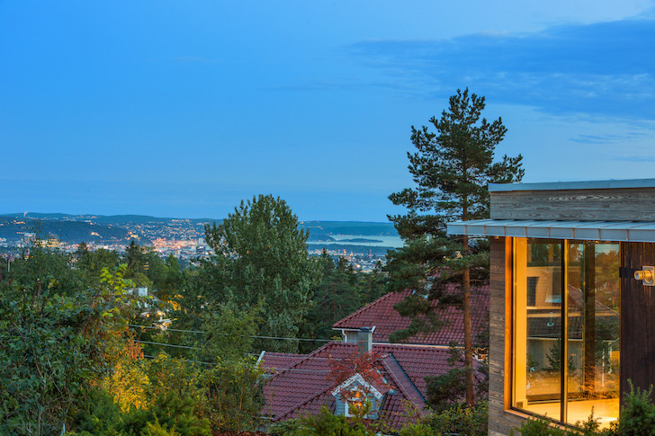 Villa Melkeveien, LOGG Arkitekter, Kebony, Kebony wood, environmentally friendly design, sustainably sourced wood, Kebony cladding, horizontal wood cladding, Norwegian architecture, Norway, Oslo,