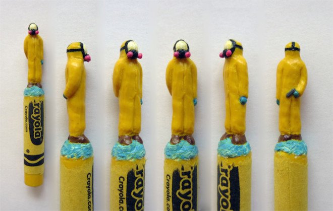 Hoang Tran, Wax Nostalgic, crayon art, crayola, crayola crayon, crayons, pop culture, wax, wax sculpture, wax art,