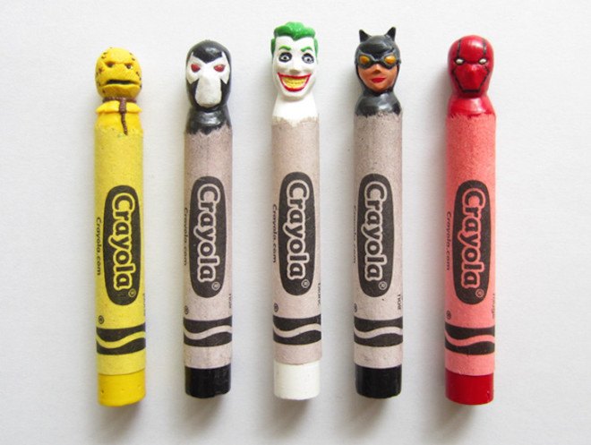 Hoang Tran, Wax Nostalgic, crayon art, crayola, crayola crayon, crayons, pop culture, wax, wax sculpture, wax art,