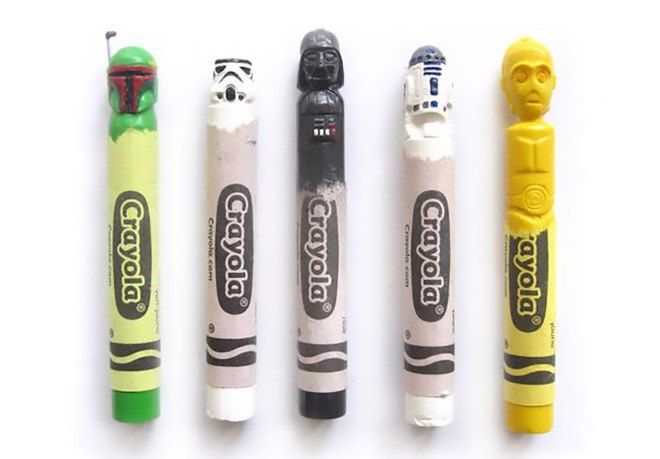 Hoang Tran, Wax Nostalgic, crayon art, crayola, crayola crayon, crayons, pop culture, wax, wax sculpture, wax art,
