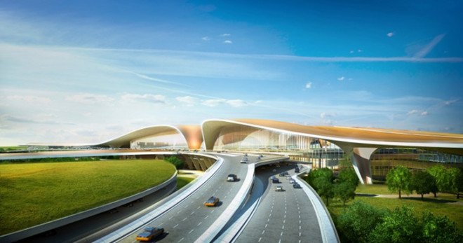 zaha hadid, zaha, zha, adpi, bejing, airport, worlds largest airport, sustainable design, Daxing District, ADP Ingeniérie