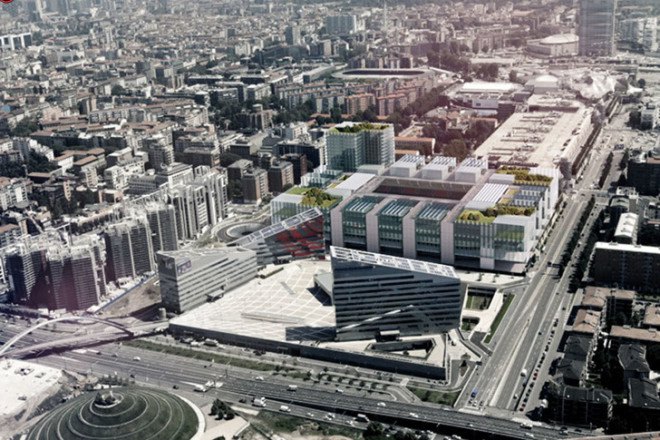 ARUP, stadium, green architecture, retractable roof, soccer, football, ac milan, italy, stadium