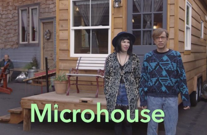 Portlandia, Portland tiny homes, tiny homes, tiny houses, micro homes, micro houses, tiny living, micro living, sustainable living, environmentally friendly living,
